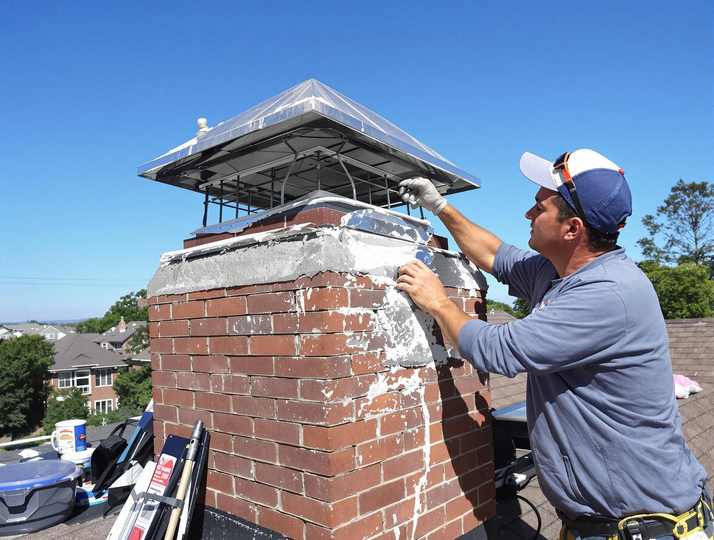 Chimney Crown Services in Cochituate, MA