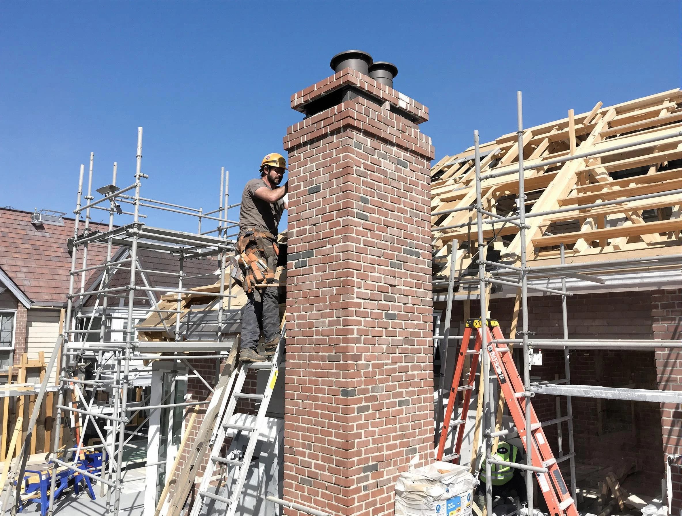 New chimney installation completed by Natick Chimney Sweep in Natick, MA