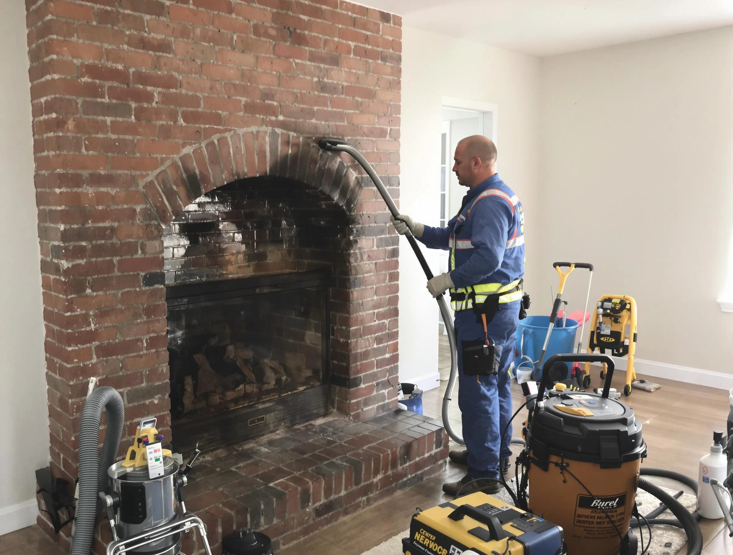 Natick Chimney Sweep expert performing detailed chimney sweep in Natick, MA
